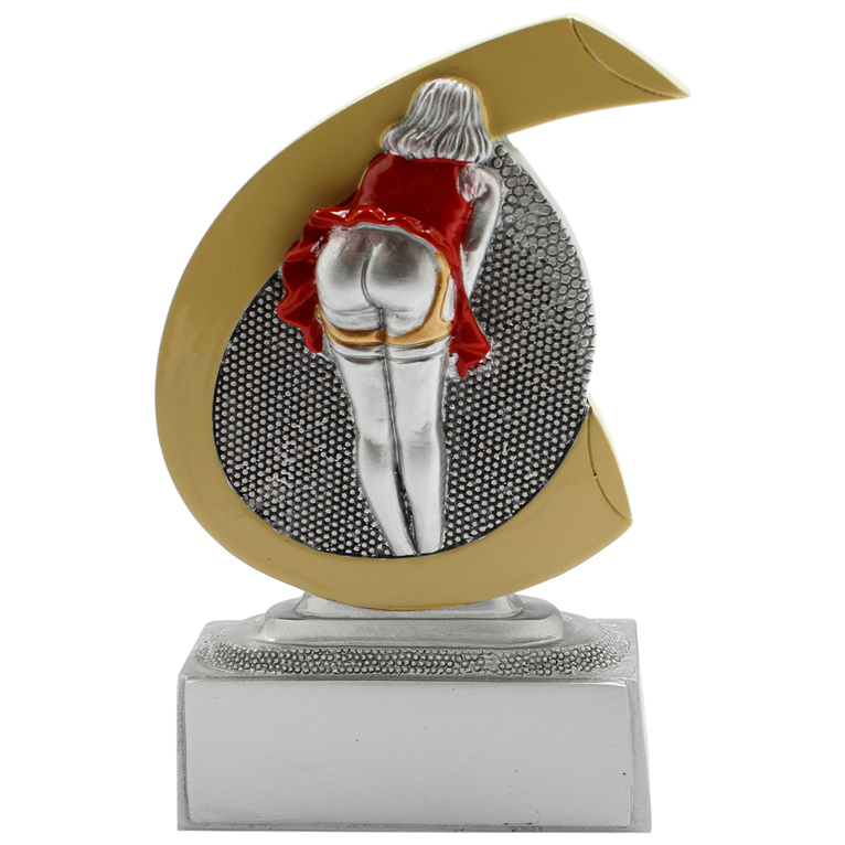 Burlesque Prijs - FG272 - Zilver met Kleuraccent