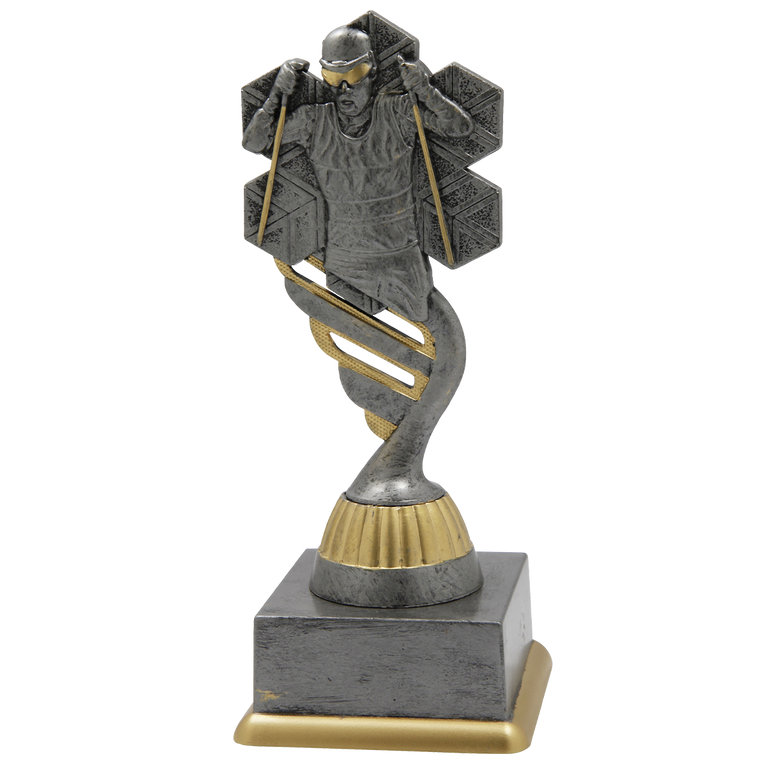 Cross Country trofee - SS1753 - Antiek Zilver / Goud
