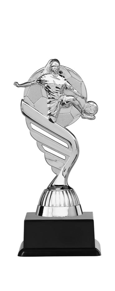 Damesvoetbal Prijs - P426.02 - Zilver