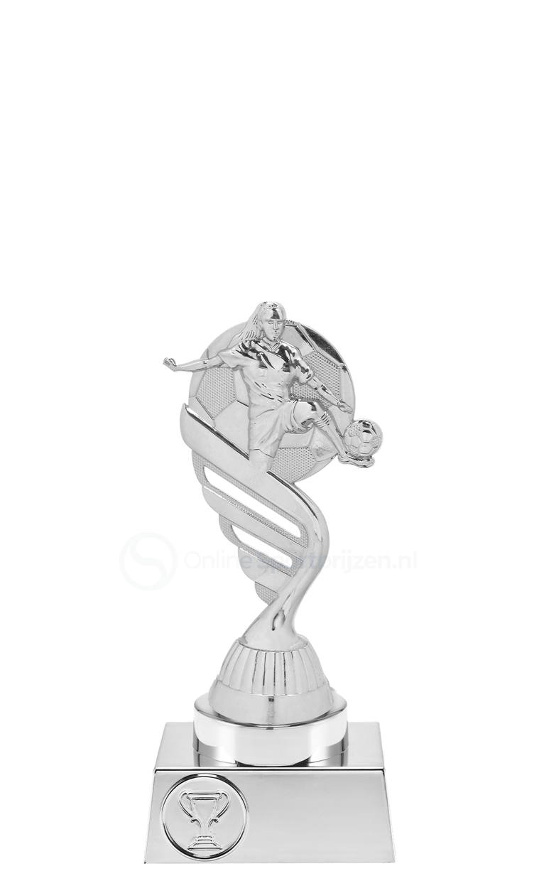 Damesvoetbaltrofee - ST.016 - Zilver