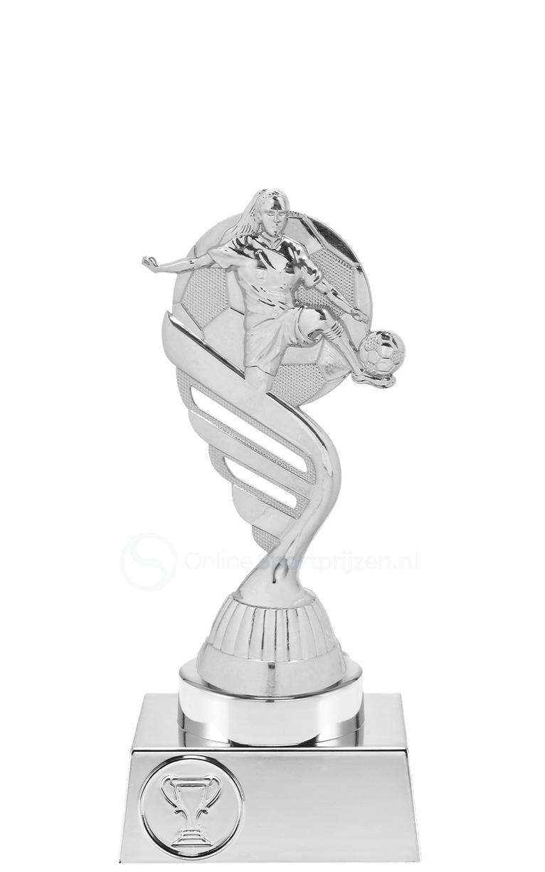 Damesvoetbaltrofee - ST.016 - Zilver