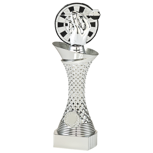 Dartstrofee - SL2047 - Zilver