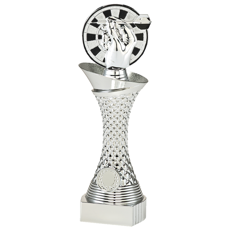 Dartstrofee - SL2047 - Zilver