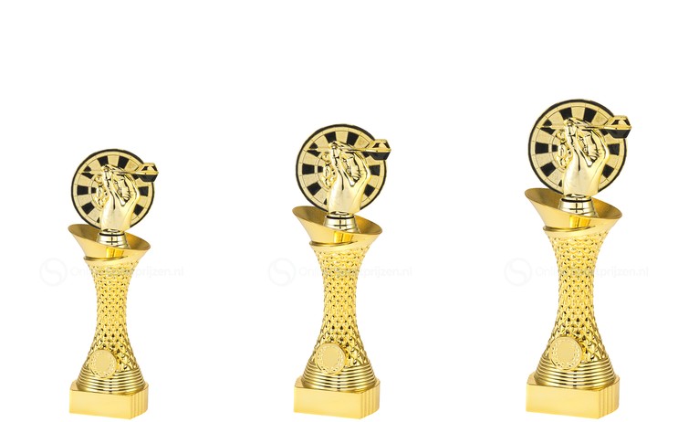 Dartstrofee - ST.125 - Goud