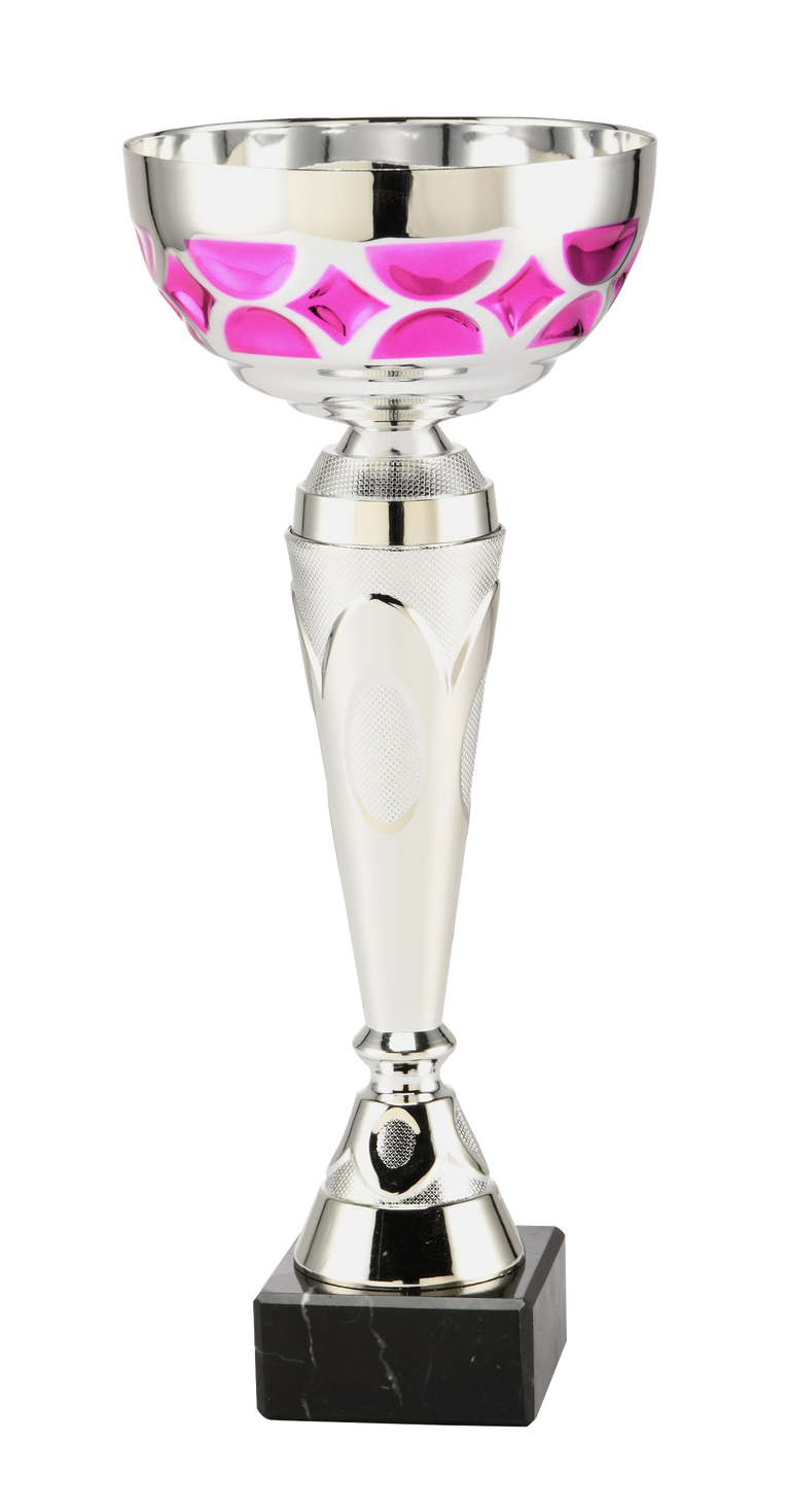 Trofee Dokkum - ET.437 - Zilver / Roze