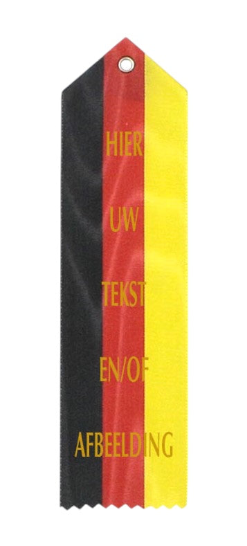 Erelintje - Vaantjes van Moiré in 31 Kleuren - 18 x 5 cm - H100