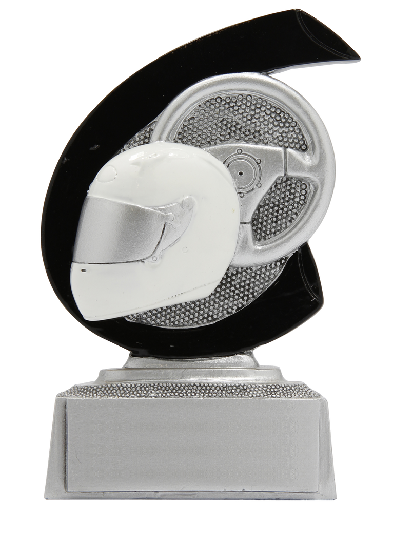 Giethars Autosportprijsje - FG262 - Antiek Zilver met Kleuraccent