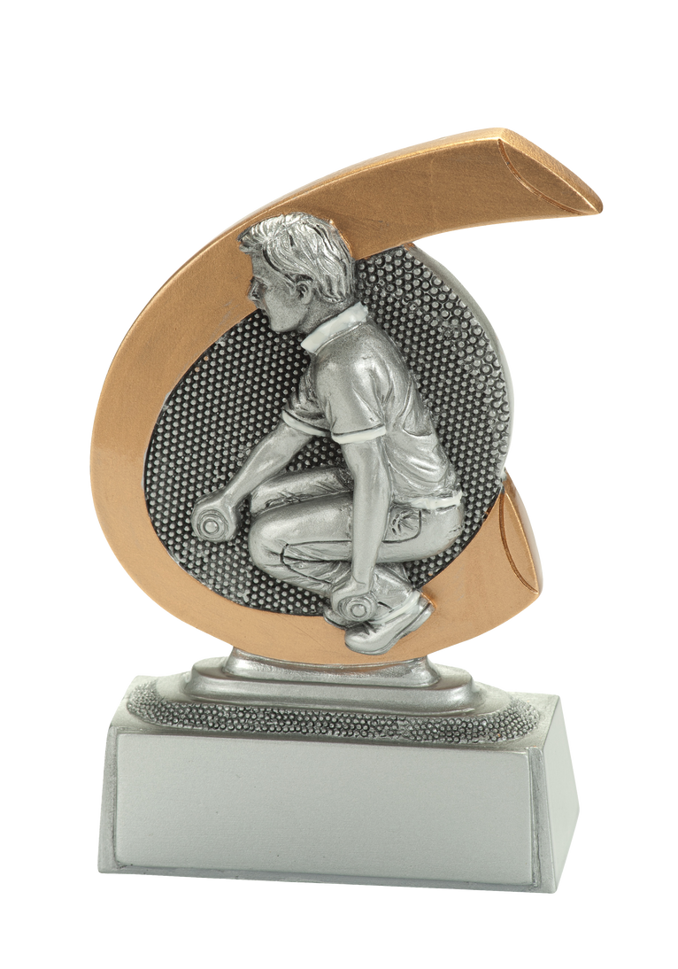 Petanque Prijs - FG281 - Zilver met Kleuraccent