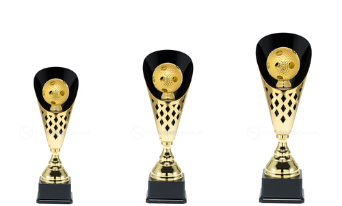 Floorball Bokaal - ST.091 - Goud / Zwart
