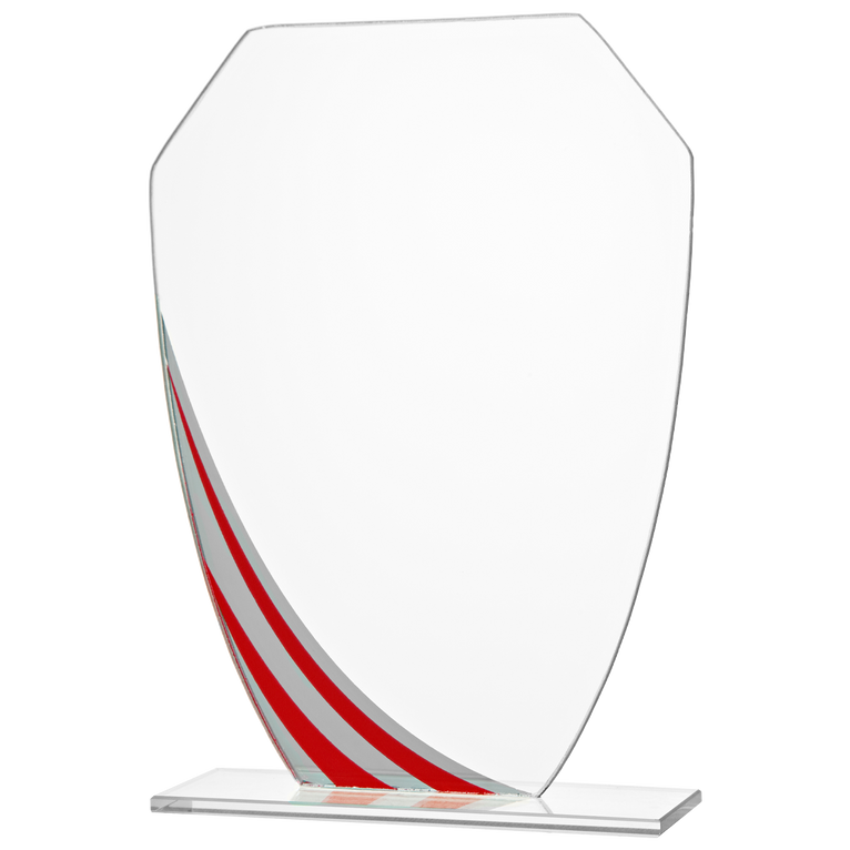 Gekleurd Glas Award - W191-W193 - Rood