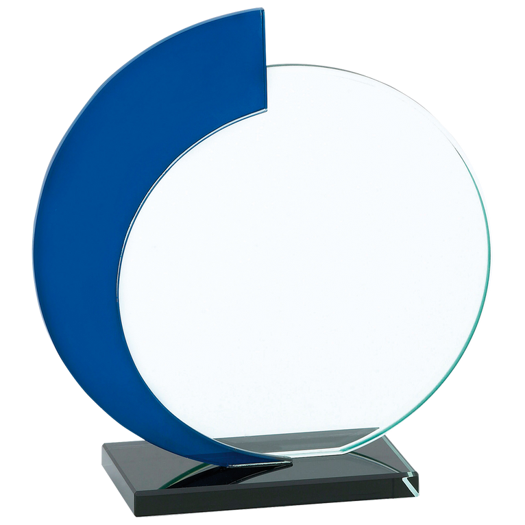 Gekleurd Glas Award - W451A-W453A - Blauw