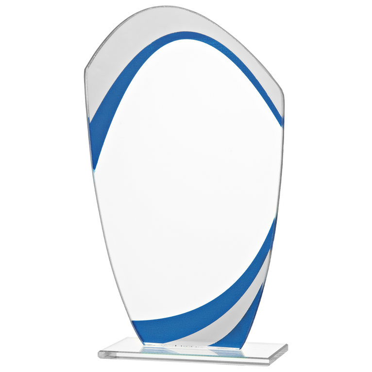 Gekleurd Glas Award - W551-W553 - Blauw