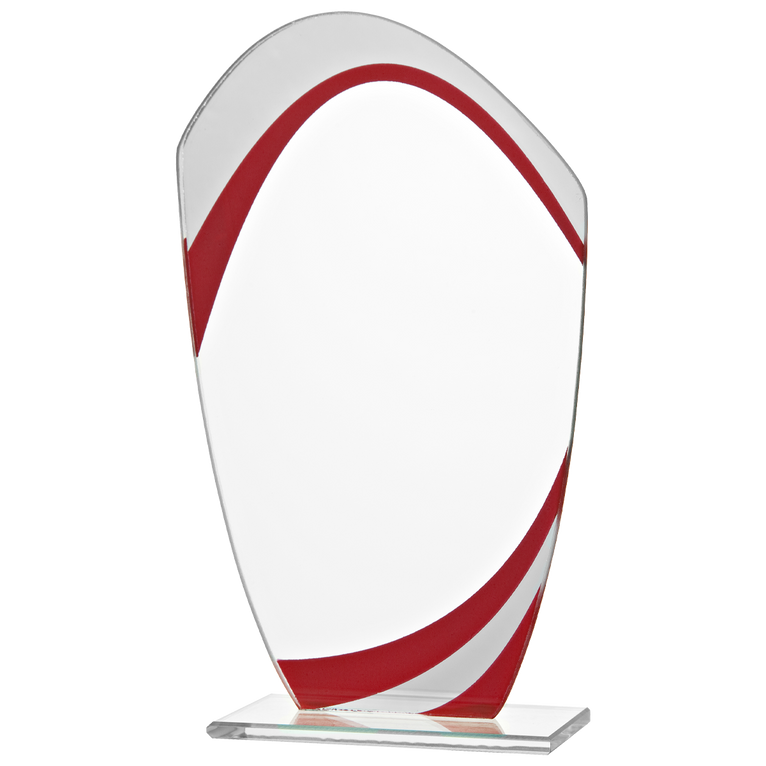 Gekleurd Glas Award - W551-W553 - Rood