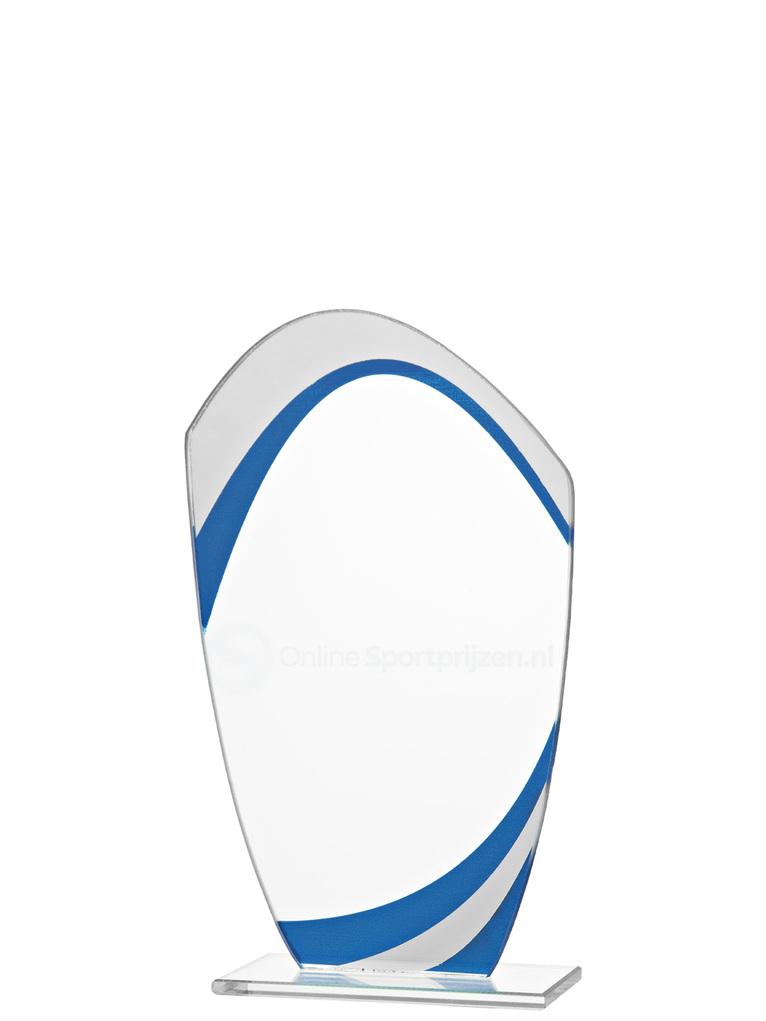Gekleurd Glas Award - W551-W553 - Blauw