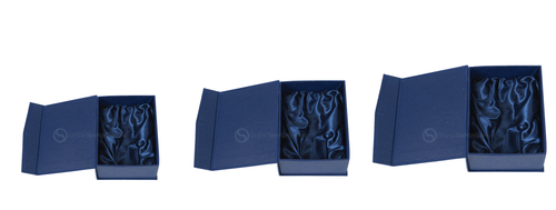 Geschenkdoos Voor Glazen Trofee W401-W403 - H271-H273 - Blauw
