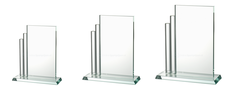 Glazen Awards met Sierpilaren - W481-W483