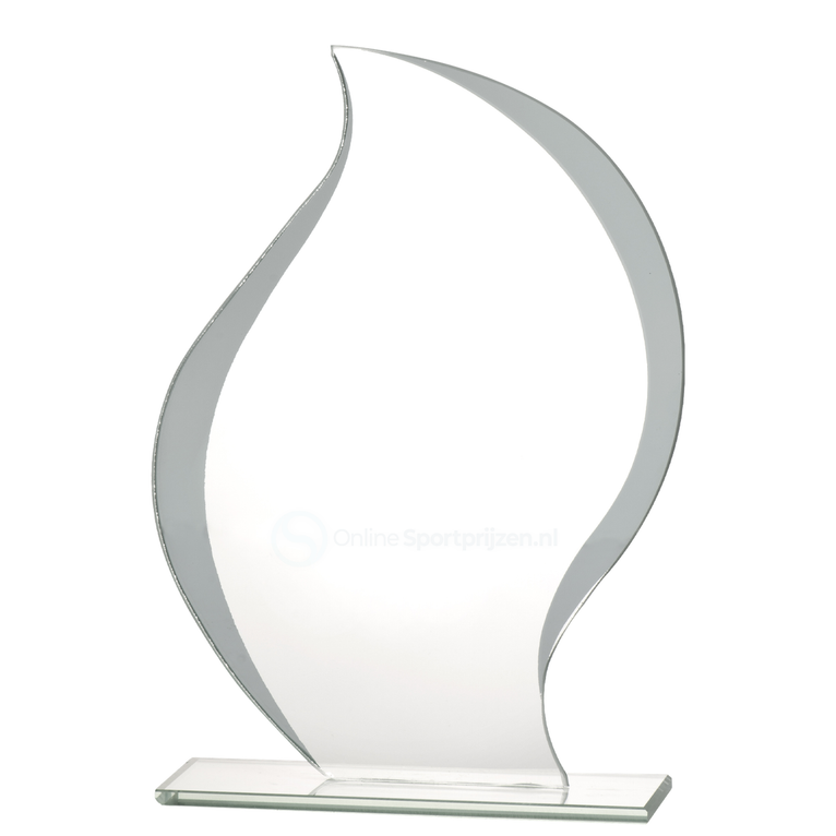 Glazen Award in Vlam Vorm - W291-W293