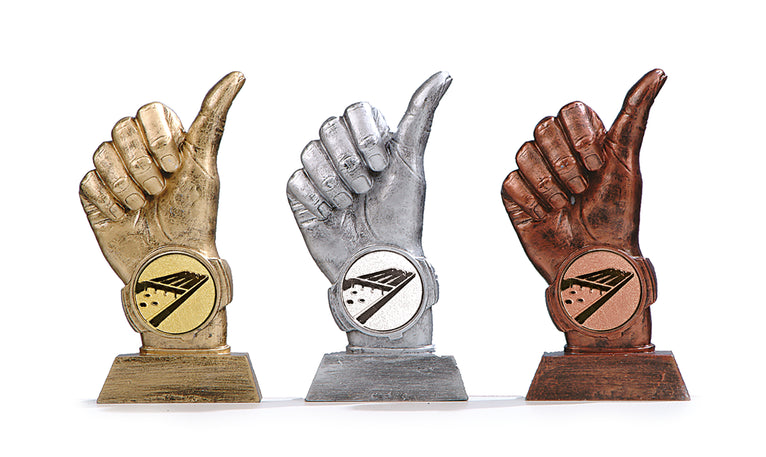 Grote Duimtrofee - AK5400 - Goud, Zilver en Brons