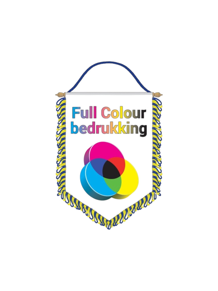 H-vaan met Full Colour Ontwerp in 3 Formaten - HV2