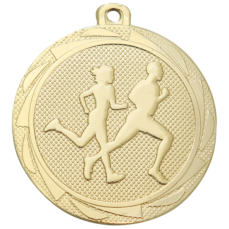 Hardloop Medaille - 45 mm - BS.ME104 - Goud, Zilver en Brons