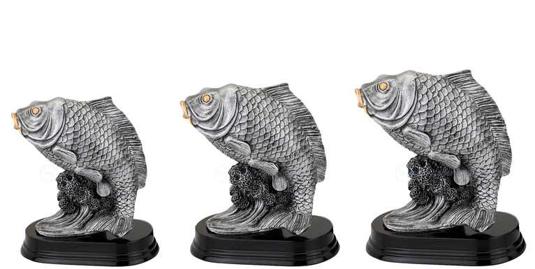 Hengelsport Prijs - FG325-FG327 - Antiek Zilver