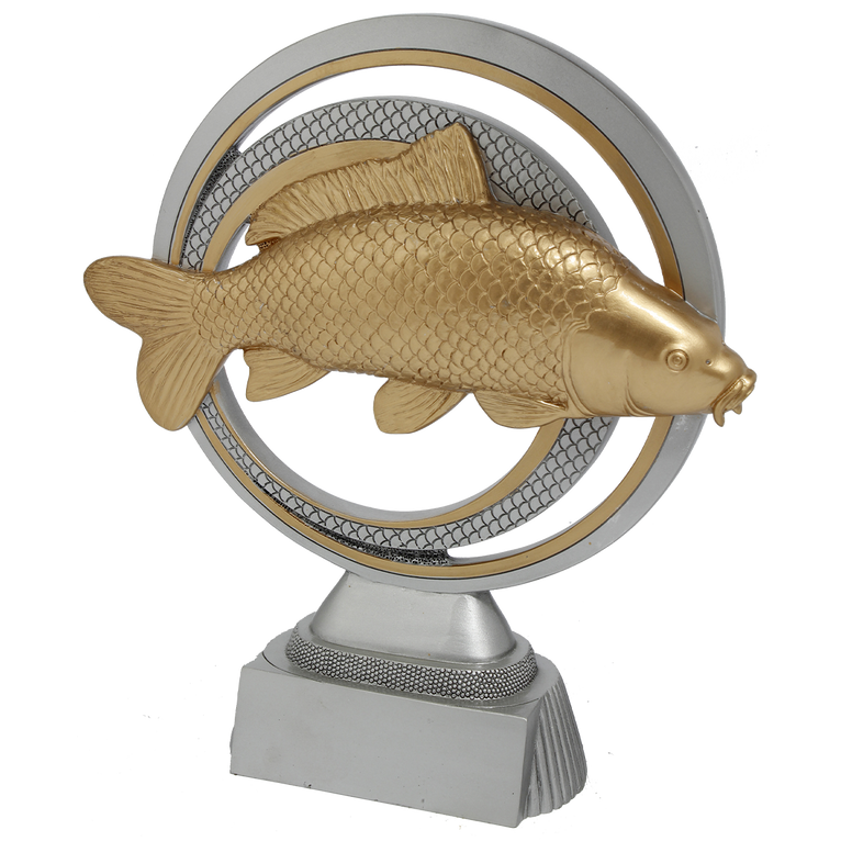 Hengelsport Prijs - RE.083 - Antiek Zilver / Goud