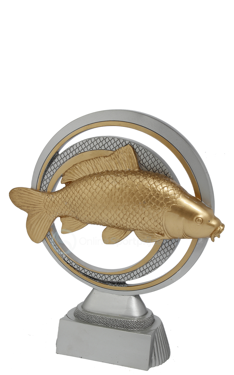Hengelsport Prijs - RE.083 - Antiek Zilver / Goud