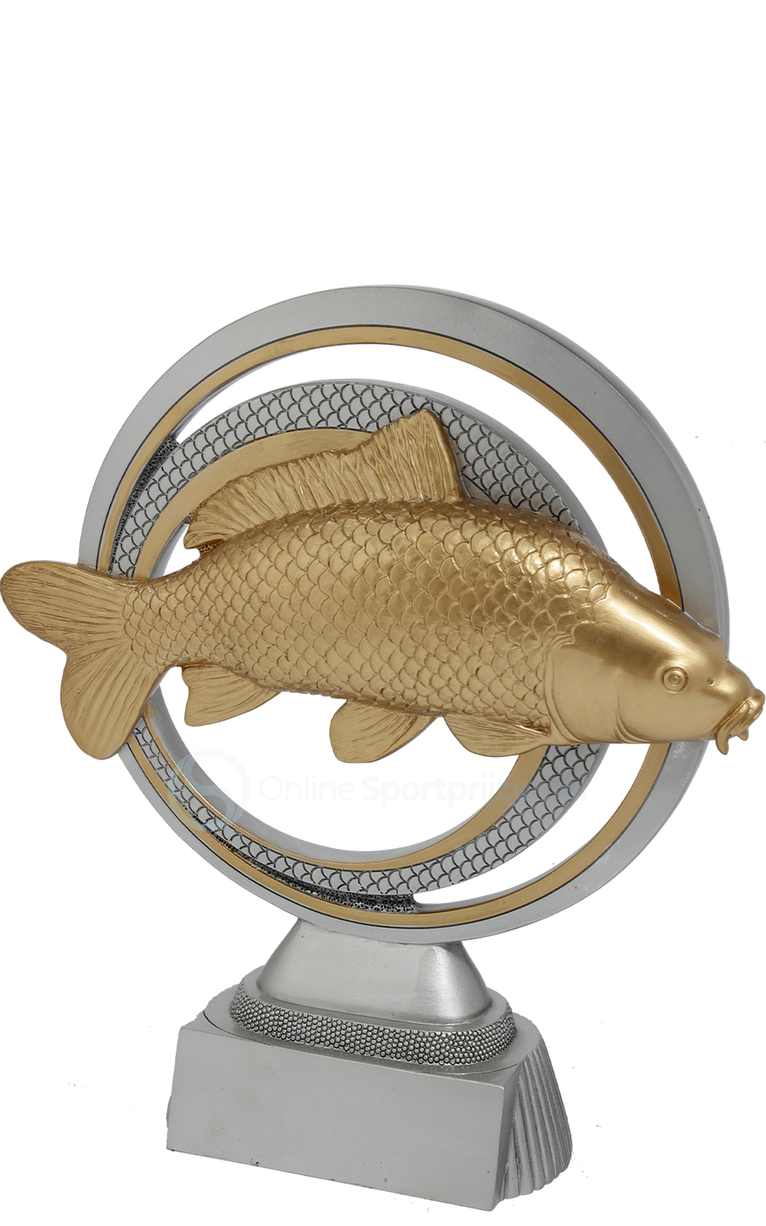 Hengelsport Prijs - RE.083 - Antiek Zilver / Goud