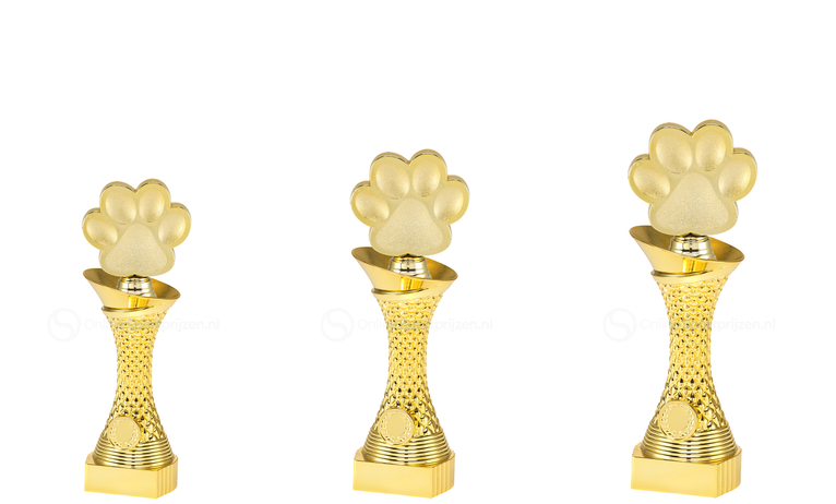 Hondensporttrofee - ST.122 - Goud