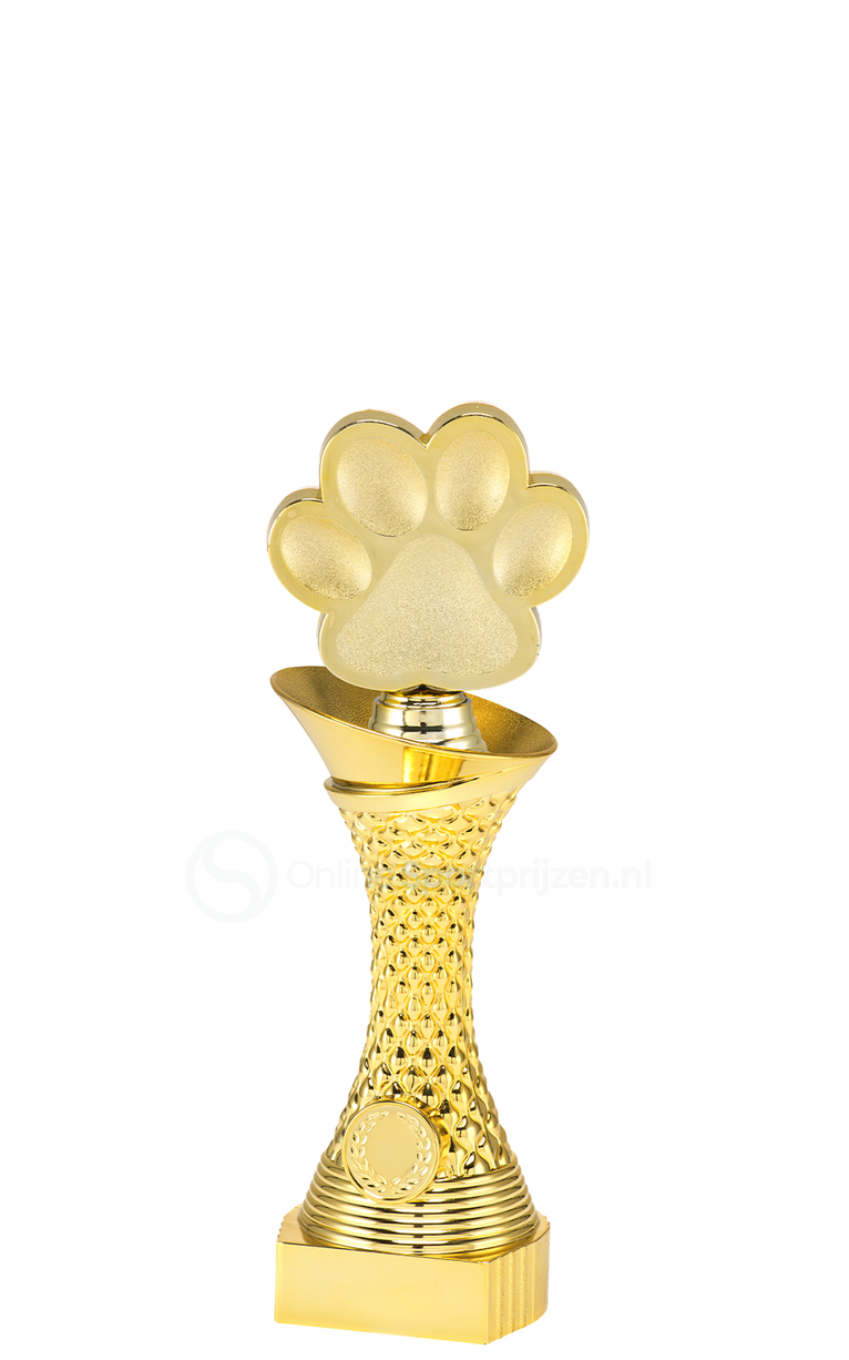 Hondensporttrofee - ST.122 - Goud