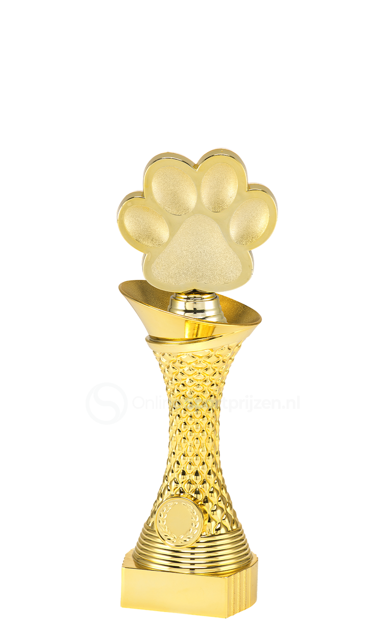 Hondensporttrofee - ST.122 - Goud