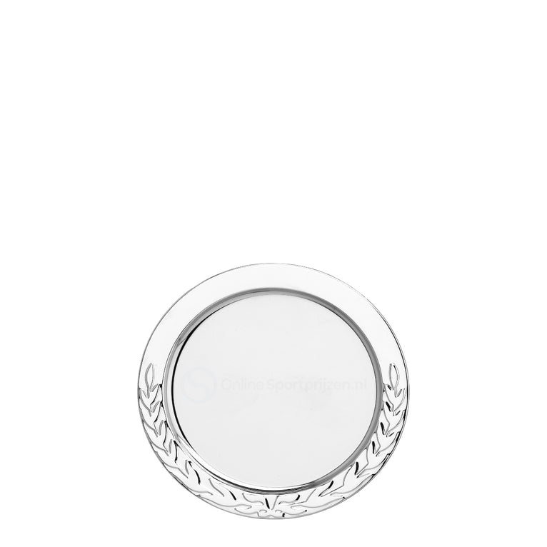 Kampioensschaal met Krans - 10-25 cm - D201-D205 - Zilver