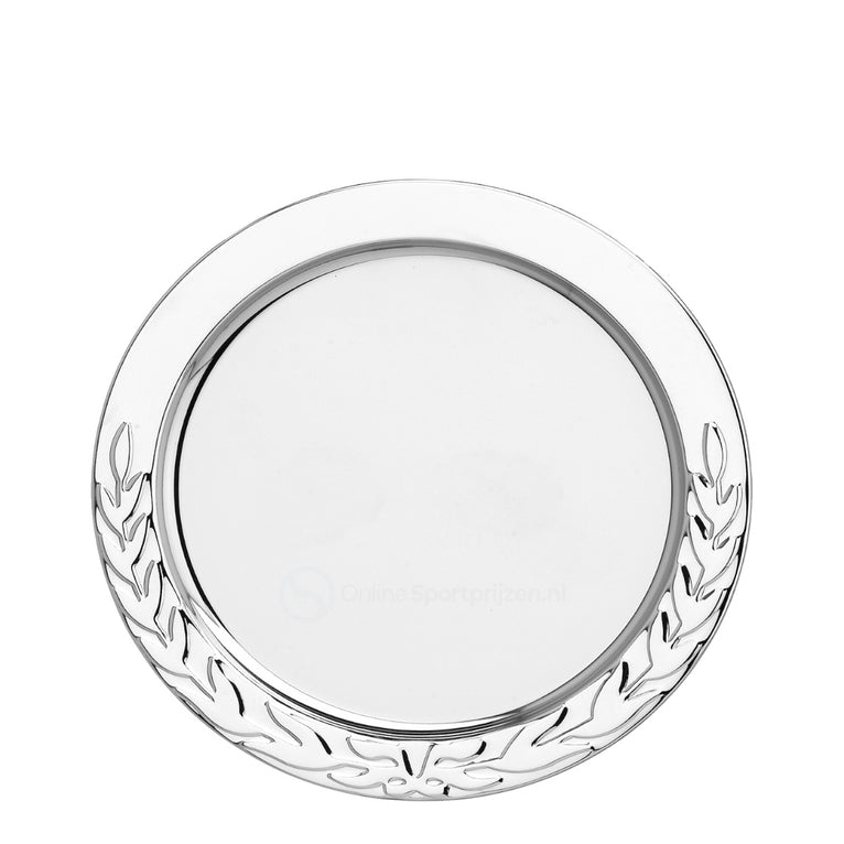 Kampioensschaal met Krans - 10-25 cm - D201-D205 - Zilver
