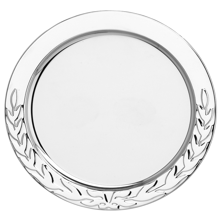 Kampioensschaal met Krans - 10-25 cm - D201-D205 - Zilver