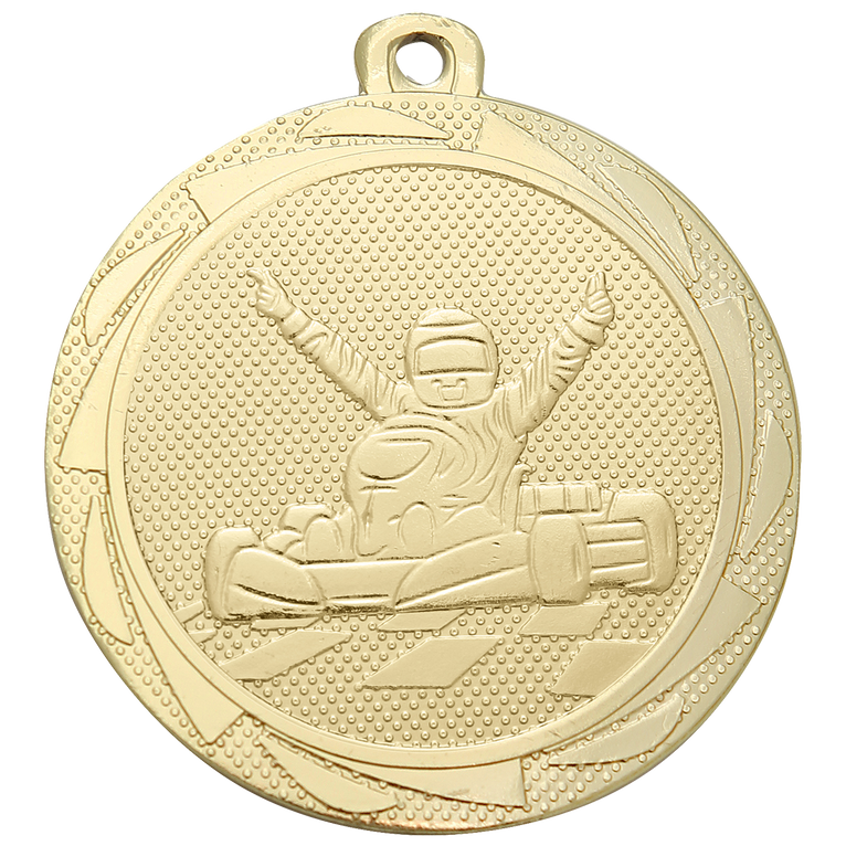 Kart Medaille - 45 mm - BS.ME107 - Goud, Zilver en Brons