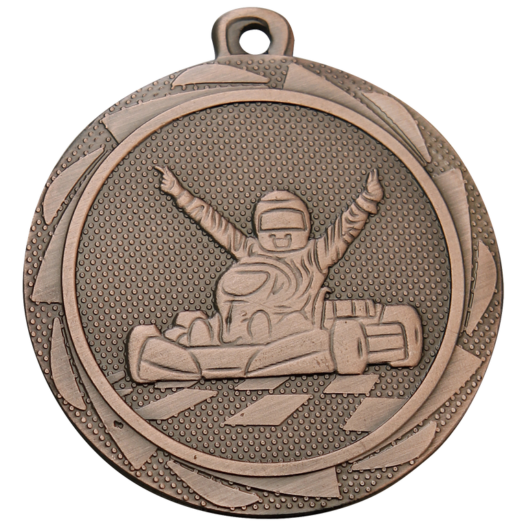 Kart Medaille - 45 mm - BS.ME107 - Goud, Zilver en Brons