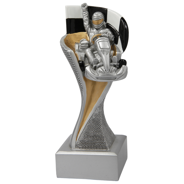 Karting Prijs - FG4110 - Zilver met Kleuraccent