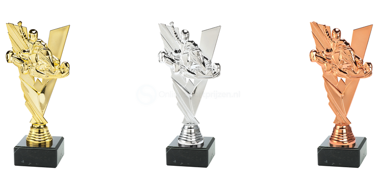 Karting Trofee - ST.186 - Goud, Zilver en Brons