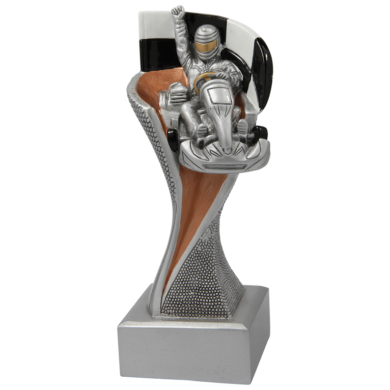 Karting Prijs - FG4110 - Zilver met Kleuraccent