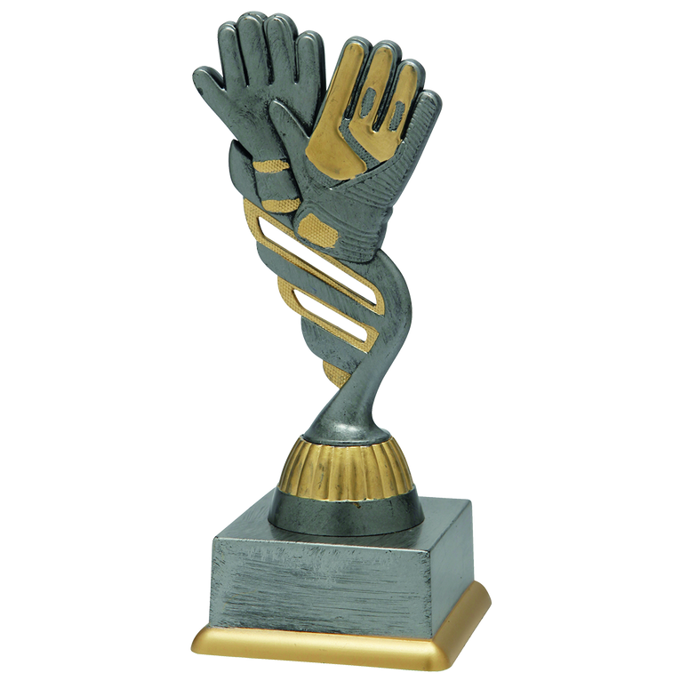 Keepertrofee - SS1819 - Antiek Zilver / Goud