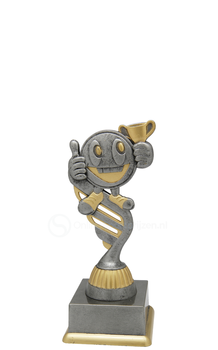 Kindertrofee - SS1727 - Antiek Zilver / Goud