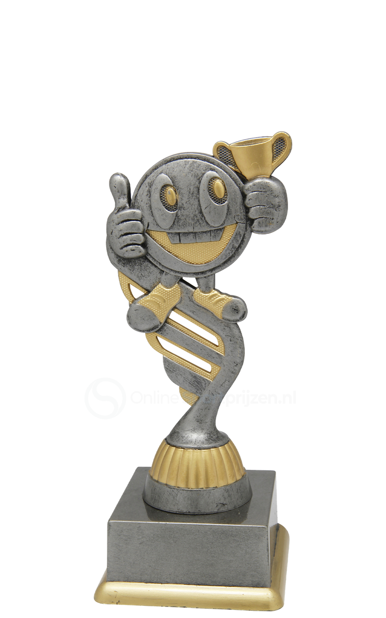 Kindertrofee - SS1727 - Antiek Zilver / Goud