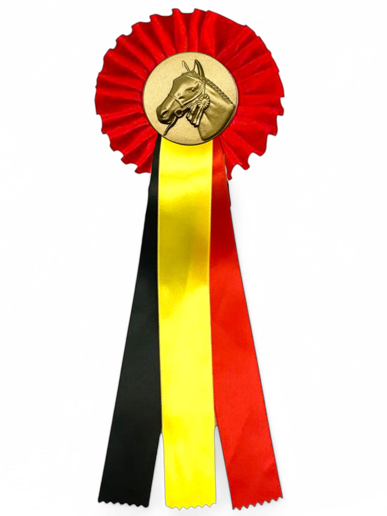 Kleine Belgische Kampioensrozet Paardensport - Dierententoonstelling Rozet - R12BE