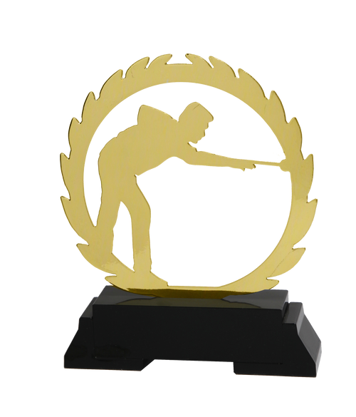 Metalen Biljart Prijs - L239 - Goud