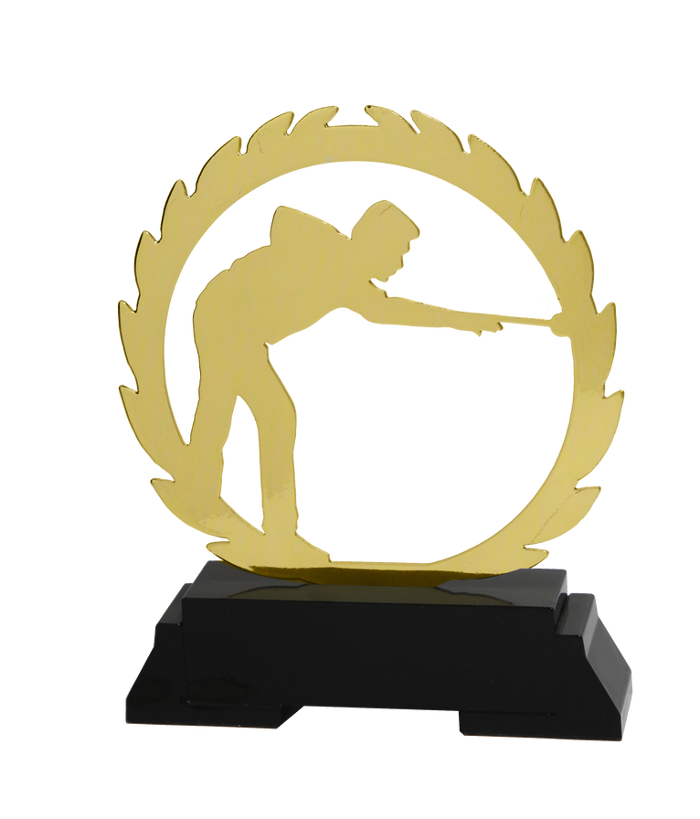Metalen Biljart Prijs - L239 - Goud