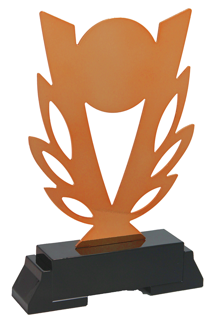 Metalen Award - L248 - Goud, Zilver en Brons
