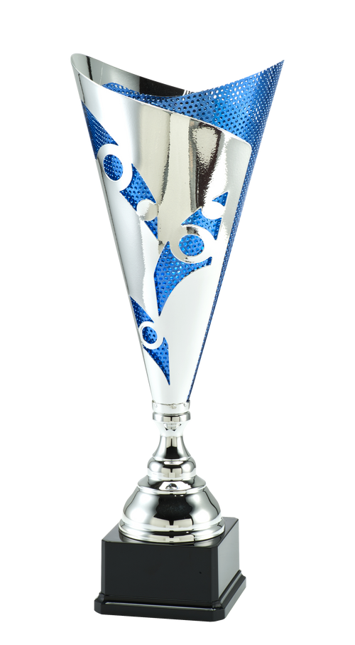 Trofee Baarn - LT.075 - Zilver / Blauw
