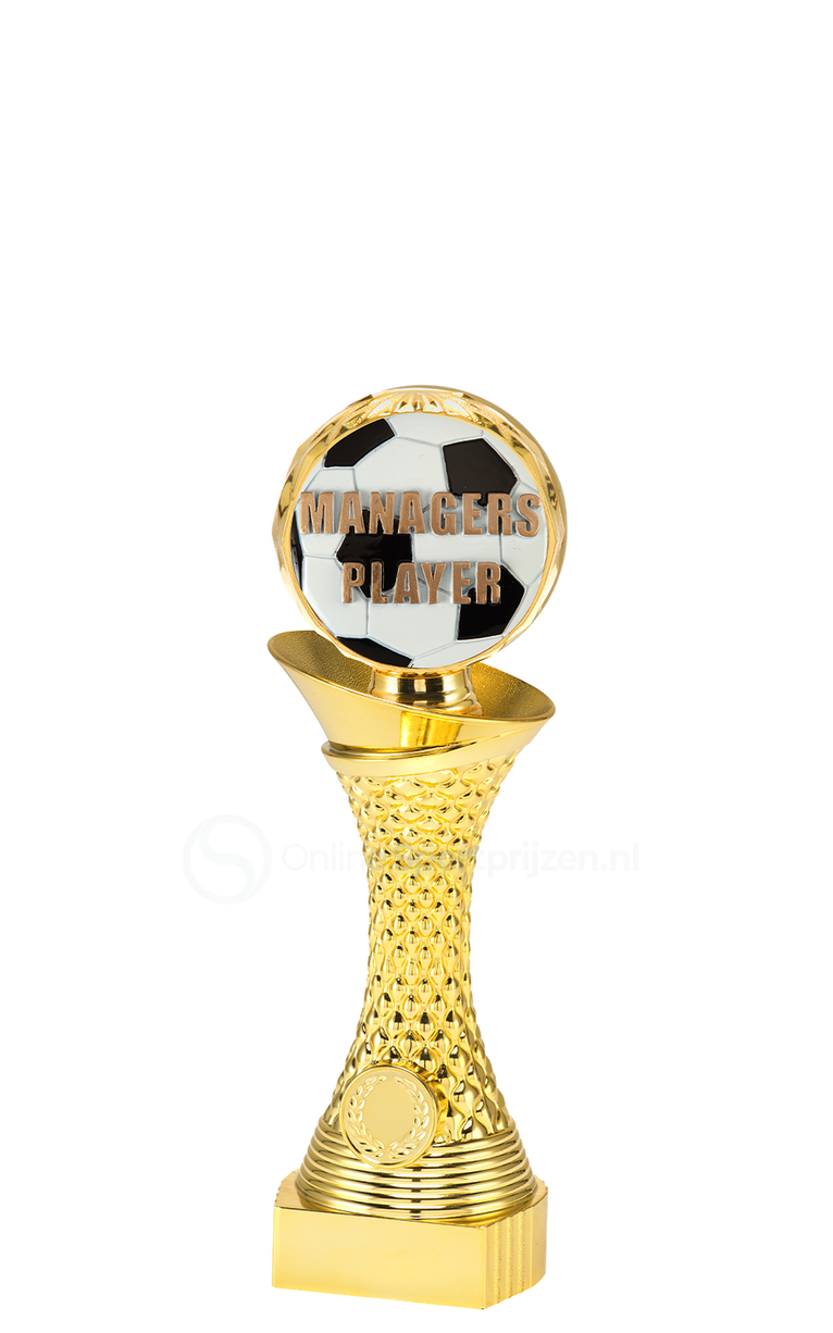 Managers Player Trofee - Voetbal - ST.067 - Goud