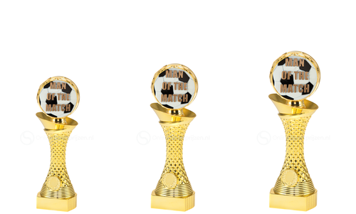Man of the Match Trofee - Voetbal - ST.064 - Goud