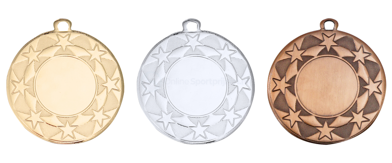 Medaille Barneveld  - 50 mm - BS.MI5001 - Goud, Zilver en Brons
